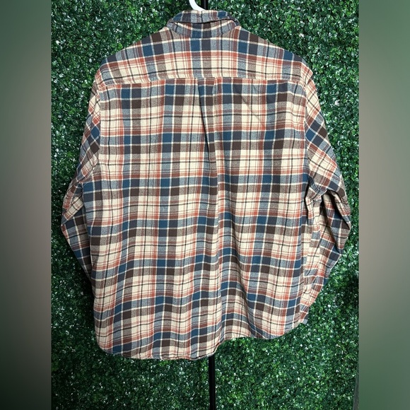Eddie Bauer Men’s Flannel Long Sleeve Shirt - Picture 5 of 7